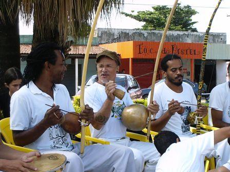 Roda de Capoeira - Medonha, Mestre Cabelo e Gustávio 