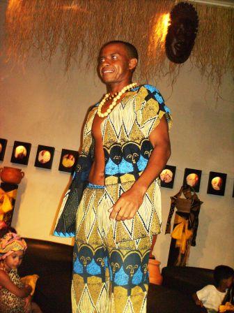 Desfile Afro no Museu das Bandeiras