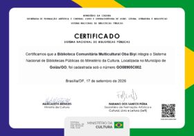 Obá Biyi integra o Sistema Nacional de Bibliotecas Públicas